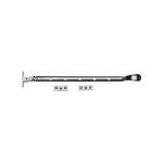 M Marcus Heritage Brass Spoon End Casement Window Stay 305mm